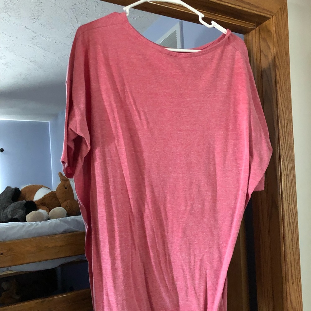 LuLaRoe Irma solid heather pink